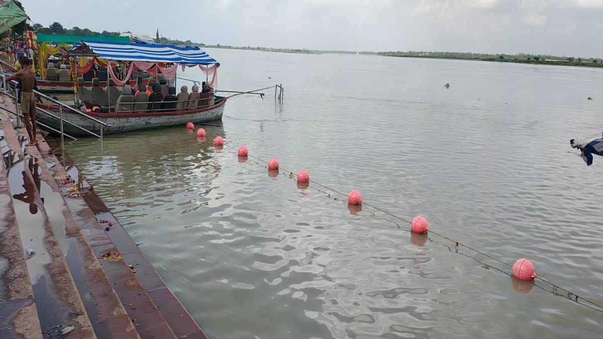 241 crore aarti site ready at kuberi ganga ghat in kaushambi